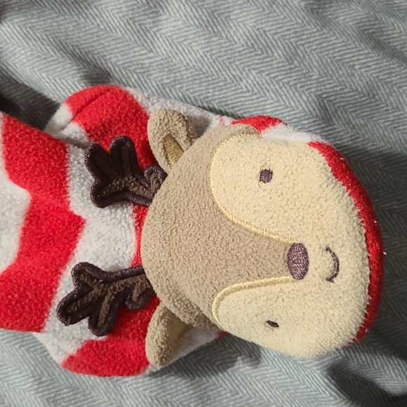 Fleece Christmas Footie - Picture 2 of 3